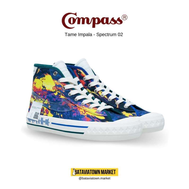 Promo [original Product] Sepatu Compass Retrograde High Decon X Tame