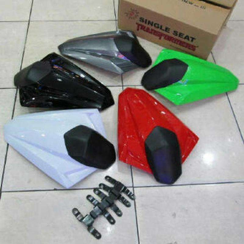 Promo Transformers Single Seat for Kawasaki Ninja 250 FI Grey Diskon