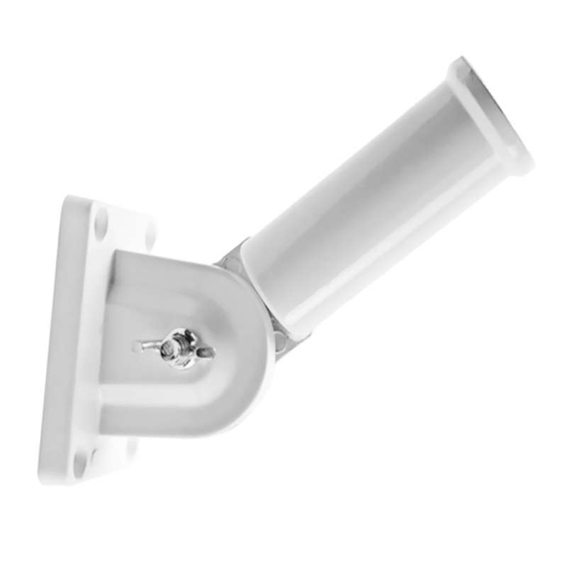 Jual Aluminum Adjustable Flag Pole Bracket 2 Positions Flag Wall Holder