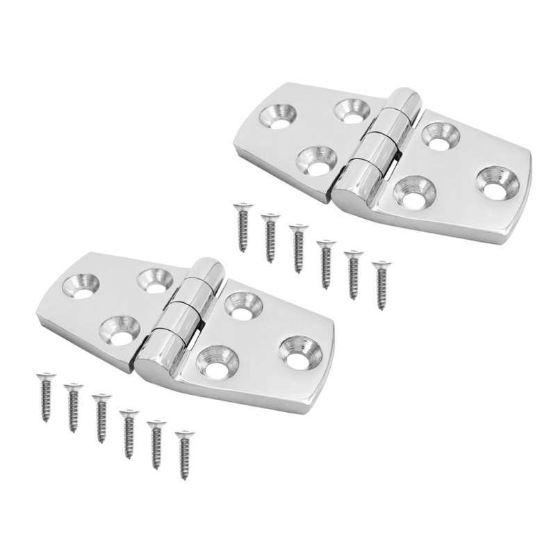 Jual 2x Stainless Steel Marine Boat Caravan Yacht Door Hatch Cabin Hinge Hardware di Seller
