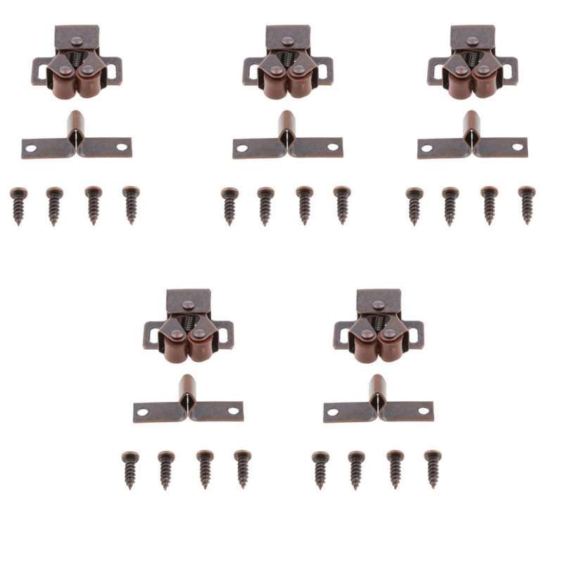Jual 5 Set Roller Catch Cupboard Door Latch Twin Catches