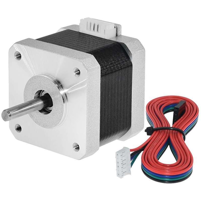 Promo 17 Bipolar Stepper Step Motor 12V 4Pin for CNC Laser / 3D Printer ...