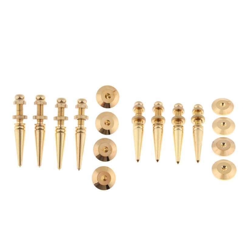 Jual Set of 8 M8 Floor Speaker Subwoofer Stand Spikes Feet Shockproof