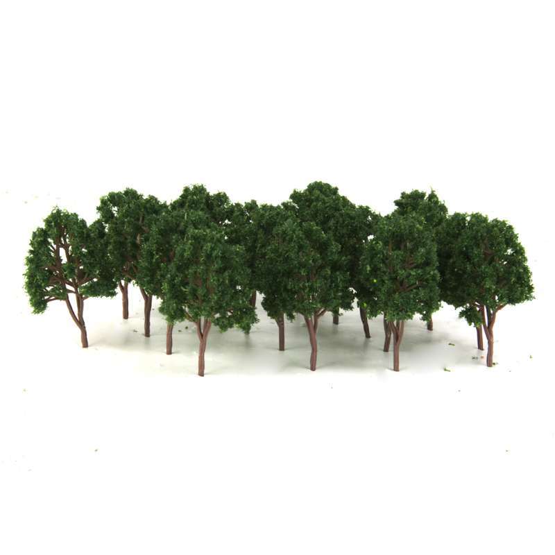 Jual 1/200 & 1/150 Model Train Scenery Trees Diorama Model Model