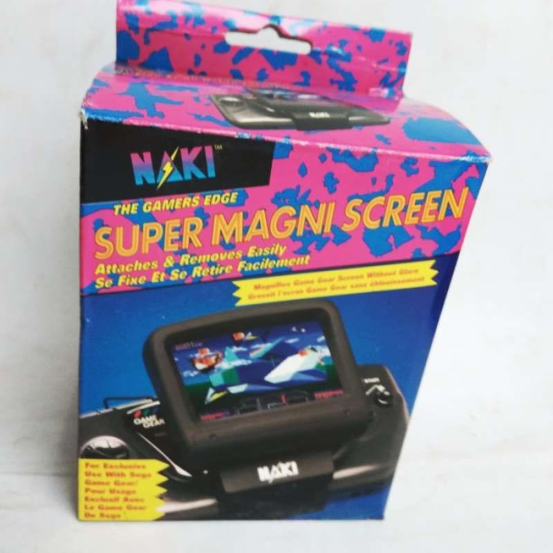Promo SEGA GAME GEAR MAGNIFIER SCREEN NAKI Diskon 5 di