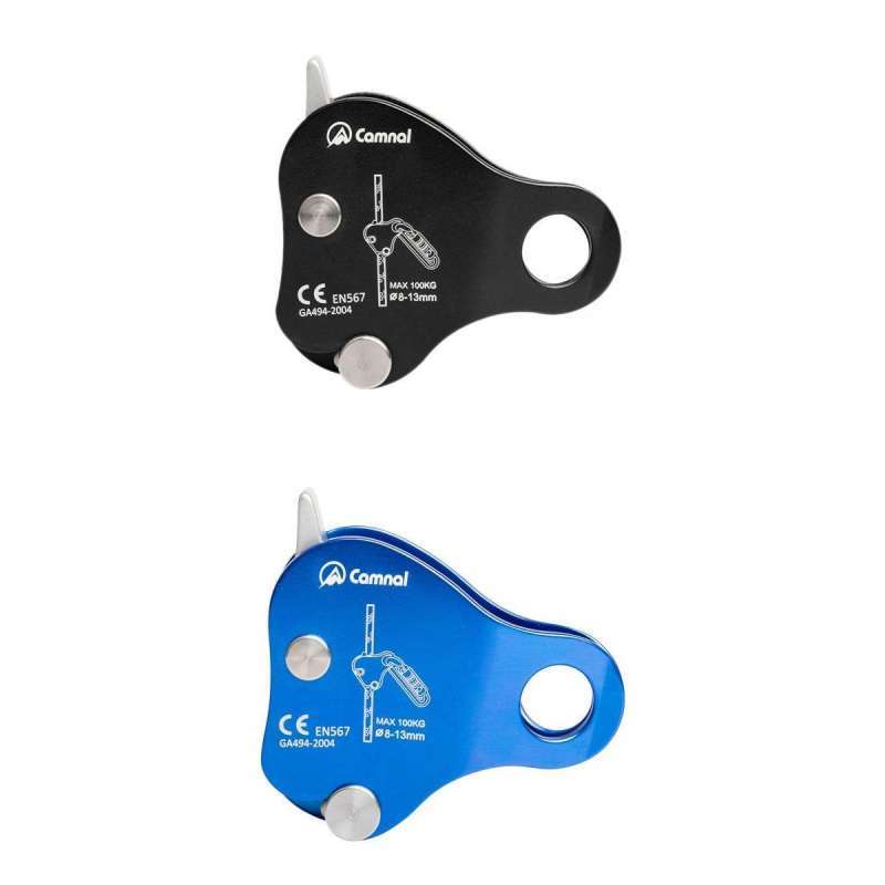 Promo 2x Safety Rope Grab Rock Climbing Arborist Fall Arrester Pulley