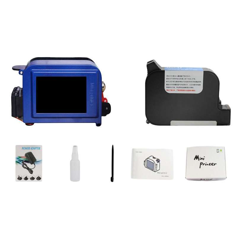 Mini Inkjet Date Coding Printer Jual Mini Handheld Inkjet Printer 12.7mm For Code Date Number Touch ...