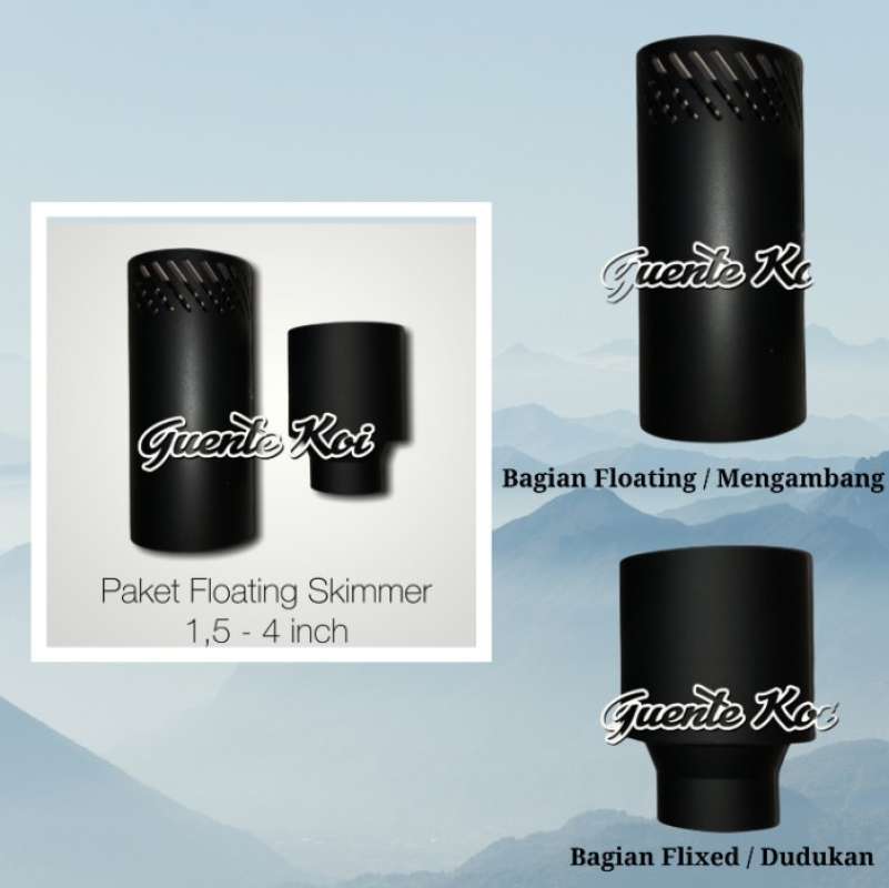 Jual Floating Skimmer Skimmer Kolam Koi 1,5 ke 4 inch di Seller