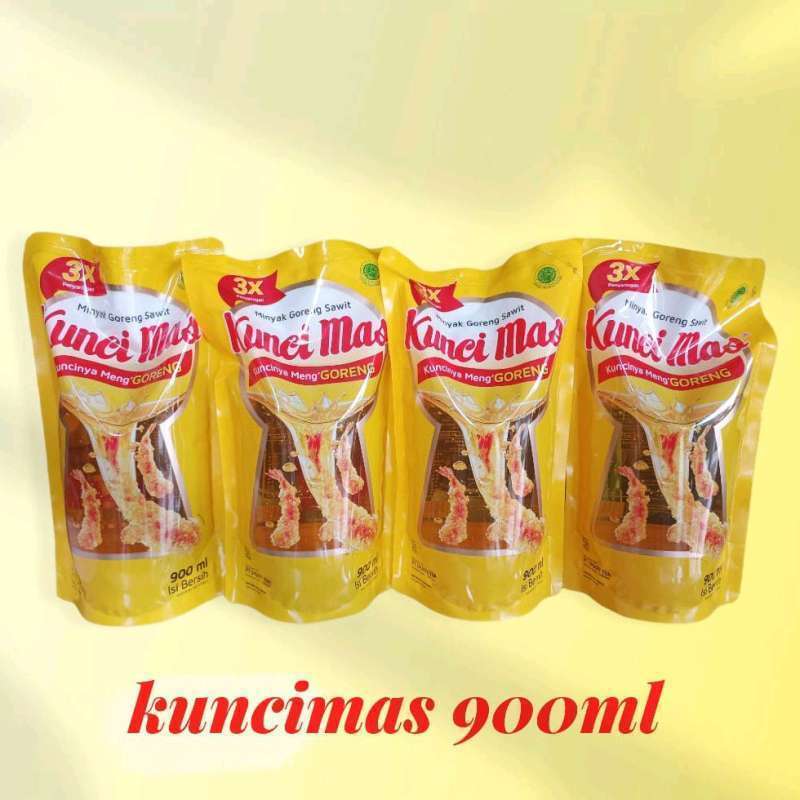 Promo Kuncimas minyak goreng 900ml di Seller Giga Mart - Kota Semarang