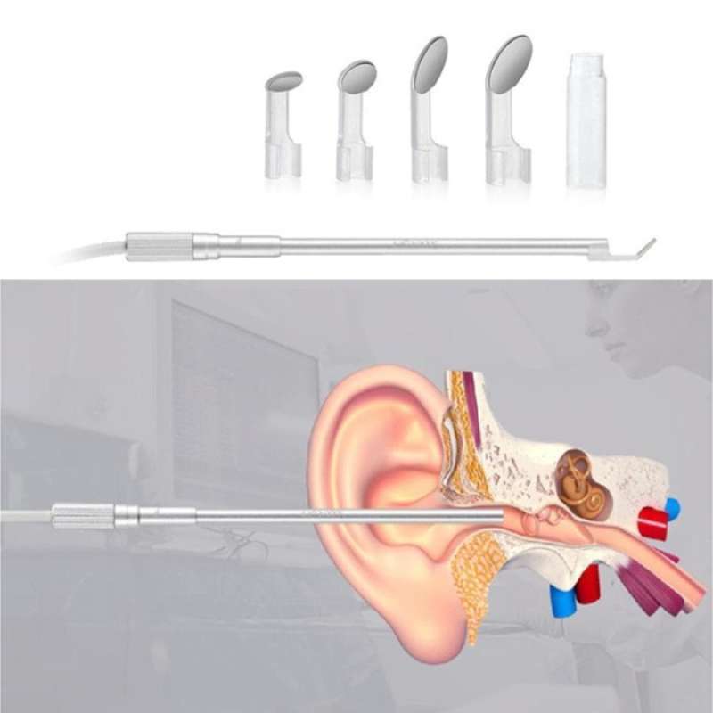 Jual Alat Medis Endoskopi Tht + Hd Camera + Lensa 4.9mm U/ Hp Android ...