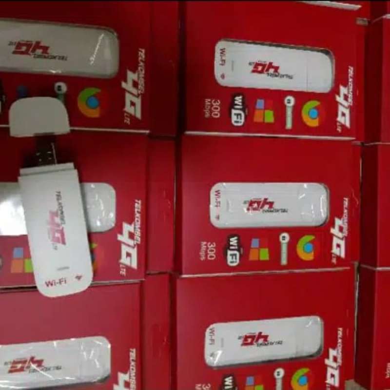 Promo Modem USB WiFi. Modem 4G LTE Telkomsel 300 Mbps Unlock All