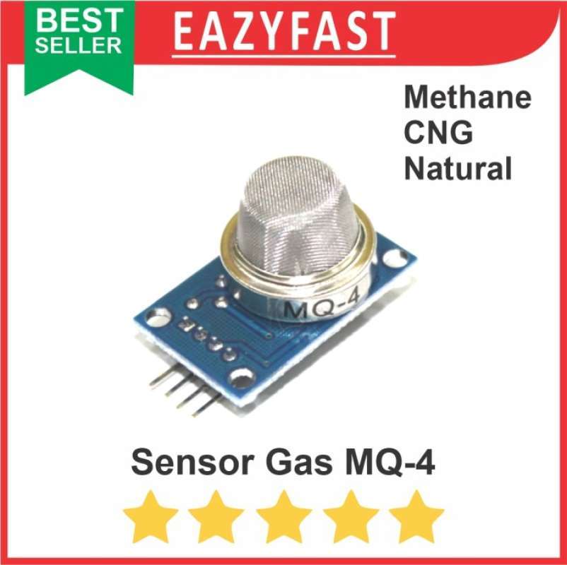Jual Mq-4 Mq4 Sensor Gas Methane Metana Cng Natural Module Arduino Di ...