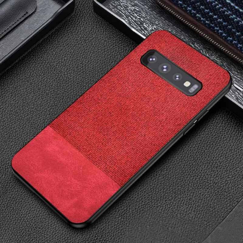 Jual Case Samsung Galaxy S10 Plus Fabric Casing Tpu Cover Terbaru Juli