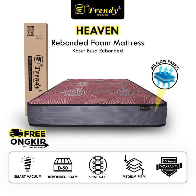 Spring Bed Busa Promo Trendy Heaven 13 dan 18 cm - Kasur Busa Rebonded D50 (GRADE A ...