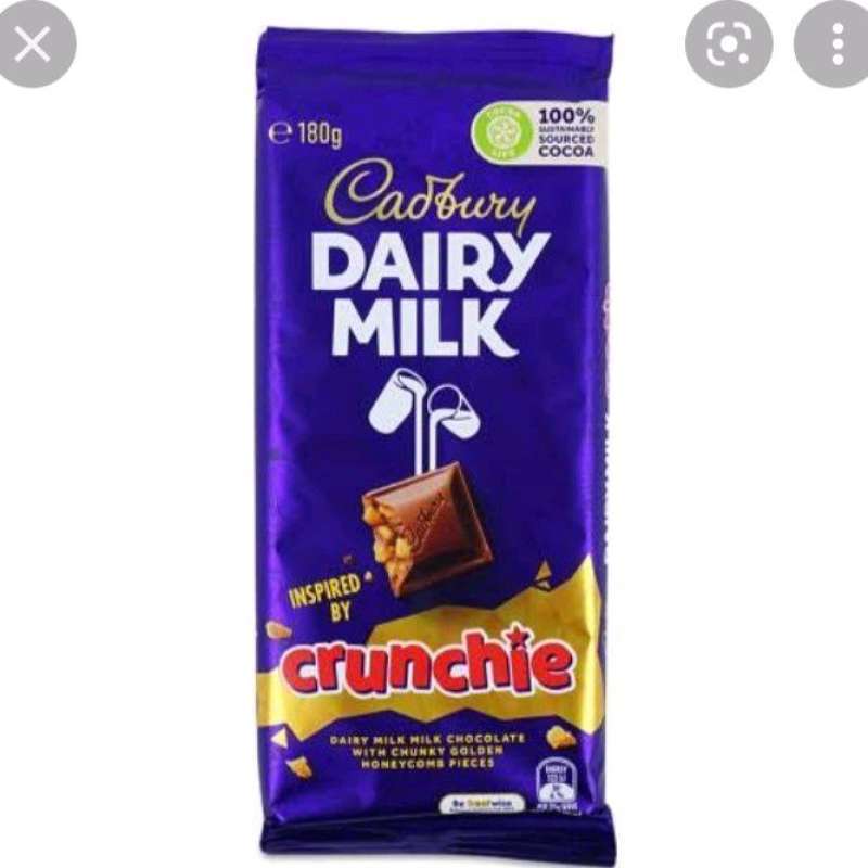 Jual CADBURY DAIRY MILK CRUNCHIE di Seller FOOD AND SUCH Tanjung