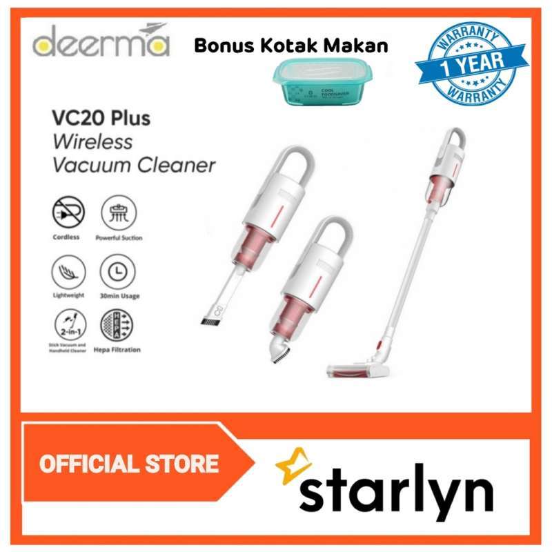 Jual Deerma VC20 Plus Handheld Wireless Vacuum Cleaner Penyedot Debu di