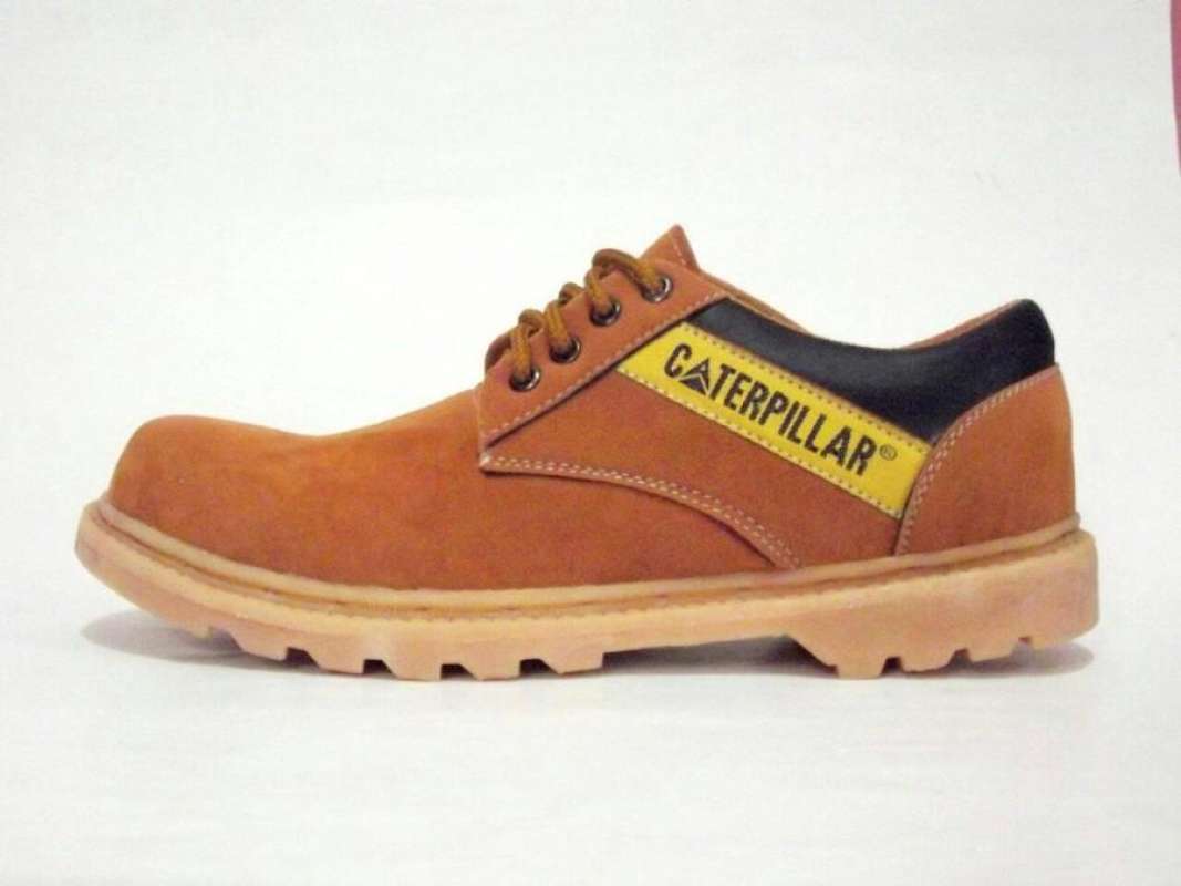 Jual Sepatu kerja Caterpillar safety shoes Bd tan (ujung besi) di