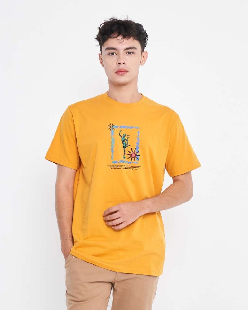 Jual Erigo T-Shirt Travel Journey Mustard di Seller Erigo Store - Erigo ...