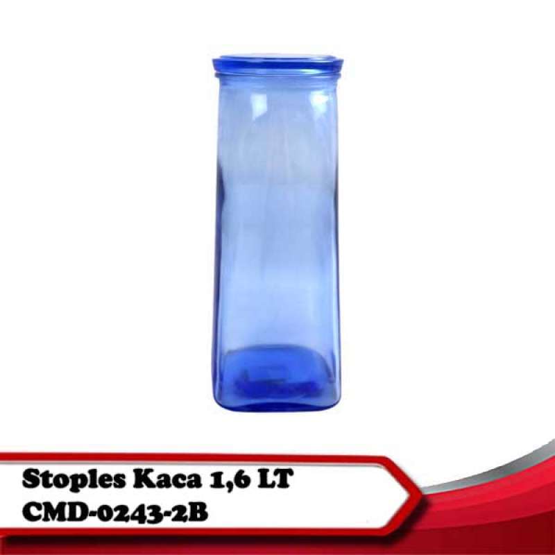 Jual Yoshikawa Stoples Kaca 1,6 lt/ Stoples Kedap Udara / Stoples