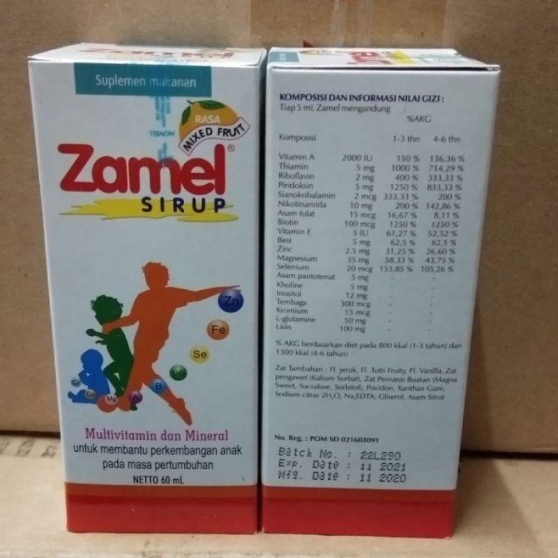Zamel Syrup Lengkap Harga Terbaru Januari 2024 | Blibli