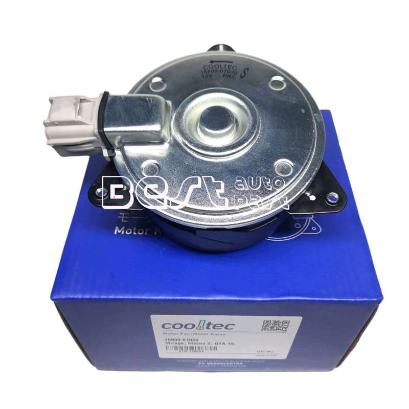Jual Motor Fan Radiator Mazda 2 Mirage 4 Pin Cooltec di Seller Best