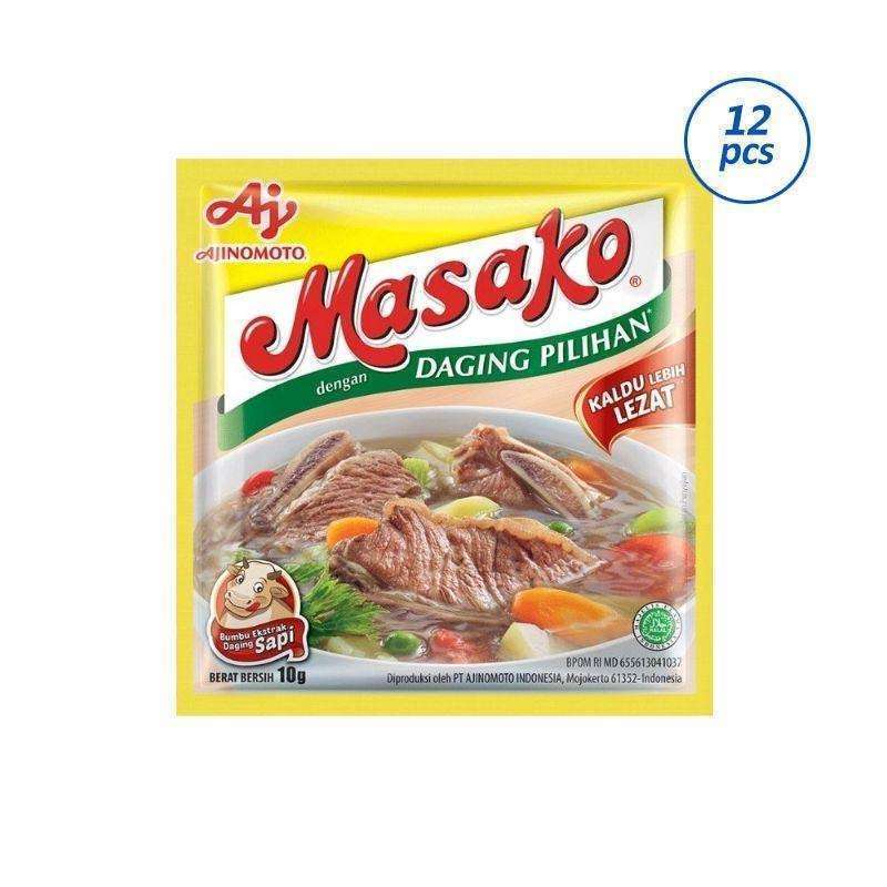 Promo Masako Rasa Sapi Penyedap Rasa [9 gr / 120 Sachet / Bal] Diskon 5 ...