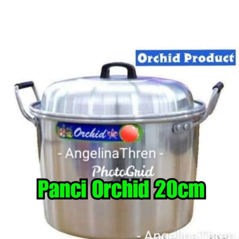 Promo SALE Panci Alumunium Tebal Orchid uk 20cm - Panci Air Panas Tebal ...