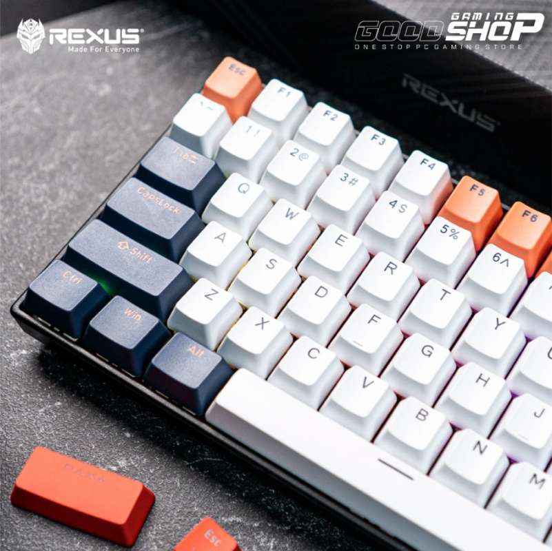 Jual Rexus Daxa M100 Compact Full Size Mechanical - Gaming Keyboard Di ...