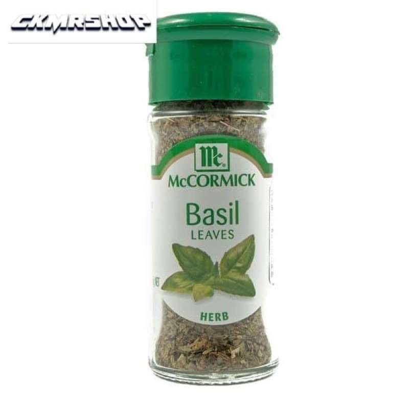 Jual Mc Cormick Basil Leaves 10gr McCormick Daun Basil Kering mc