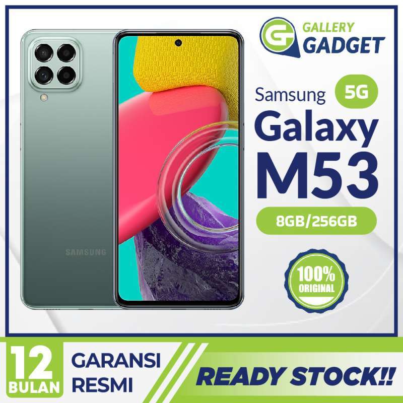 Promo Samsung M53 5G 8/256 8GB 256GB RAM 8 ROM 256 GB HP Smartphone ...