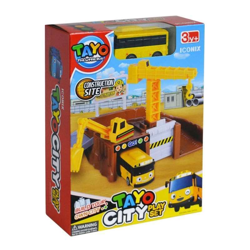 Promo TAYO THE LITTLE BUS TAYO CITY CONSTRUCTION SITE PLAYSET LANI