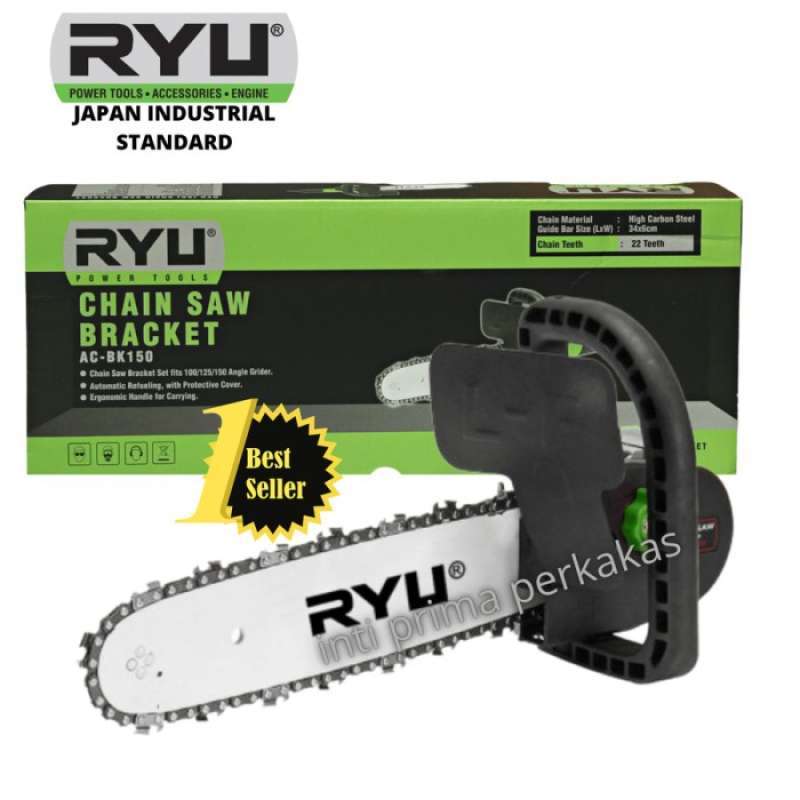 Rcp150 Ryu Promo RYU AC-BK150 Mini Chainsaw Chain Saw Adaptor Mesin Gerinda Tangan ...