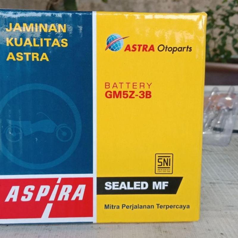 Promo Aki Motor Honda Astrea Grand Supra X aspira Diskon 20% di Seller