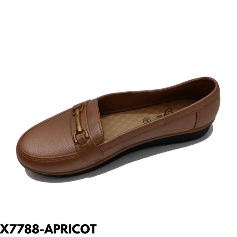 Jual FLAT SHOES WANITA MINIMALIS DESIGN BAGUS EMPUK NYAMAN BAHAN RUBBER