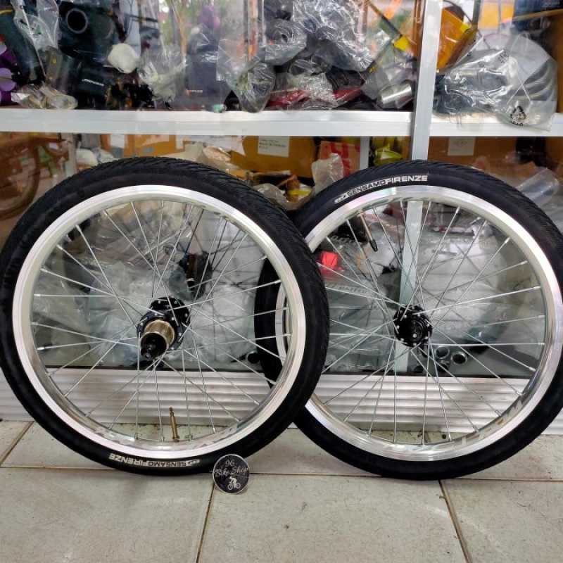 HYLIX POUR ROUES à cliquet carbone Brompton - 16" - Tirage rigide