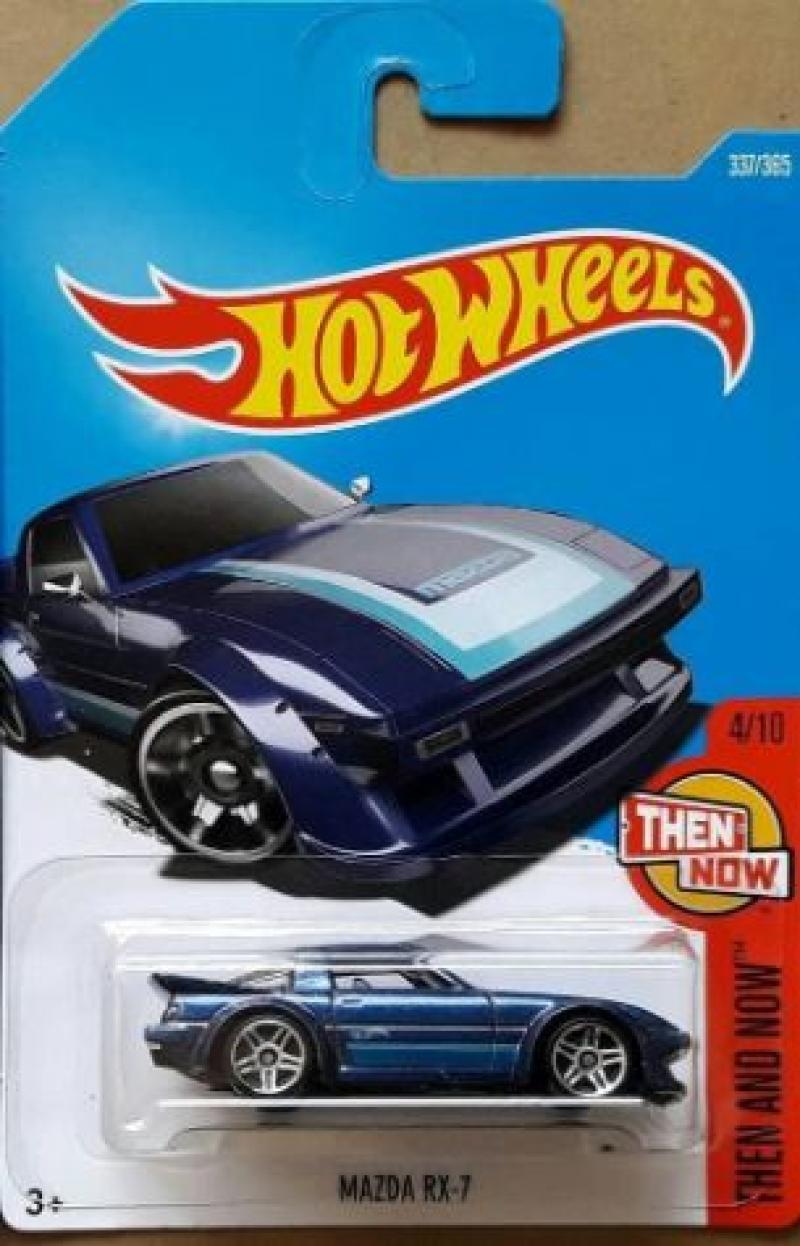 Jual Hot Wheels Mazda Rx7 2017 Diecast Biru di Seller Juragan