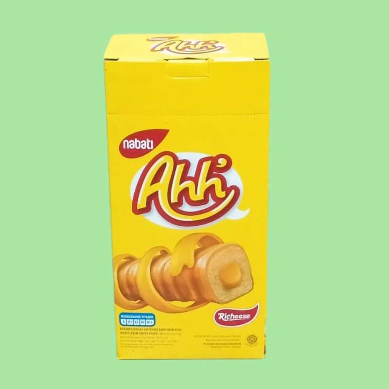 Jual Richeese Nabati Ahh Keju 14gr [10 Pcs/box] Di Seller Thio Aneka ...