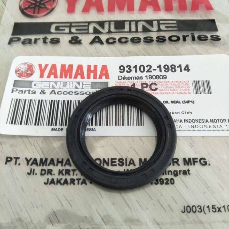 19814 Promo Karet Seal Kruk As Kanan / Oil Seal (54p1) 93102-19814 Yamaha Mio ...