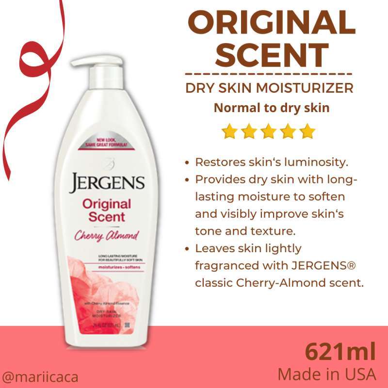 Jual Jergens Body Lotion Original Scent 621ml Usa Di Seller