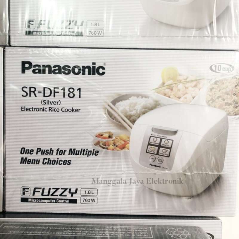 Jual Panasonic Rice Cooker Digital Fuzzy Logic SR DF181 di Seller FINA