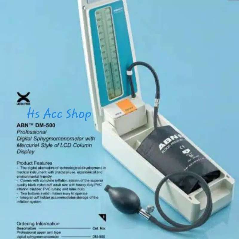 Promo Tensimeter Digital Analog ABN DM500 Sphygmomanometer Desk Model
