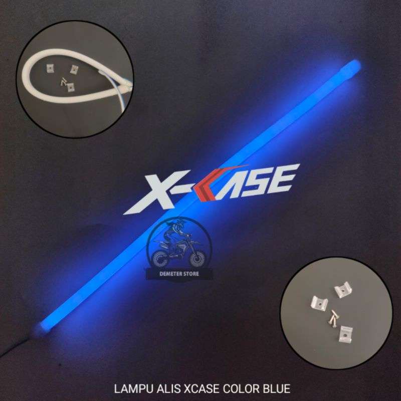 Jual Lampu Alis Fleksibel 30 CM XCASE Variasi Headlamp Motor Mobil