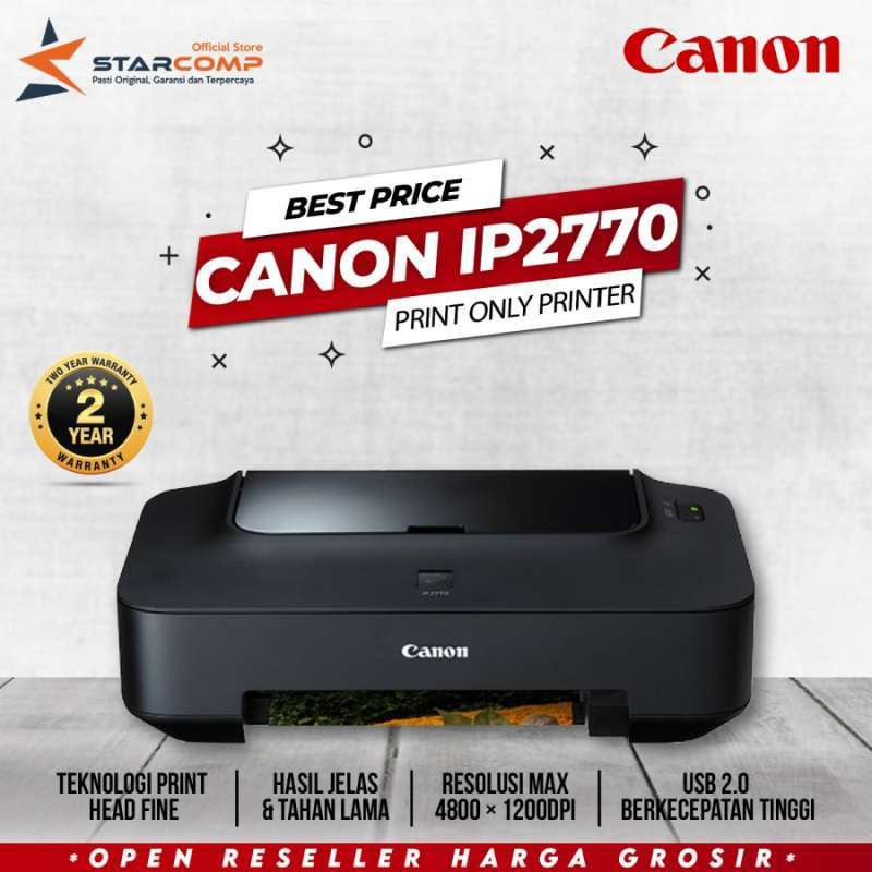 Jual Printer Canon IP2770 Print Only IP 2770 di Seller Jogja