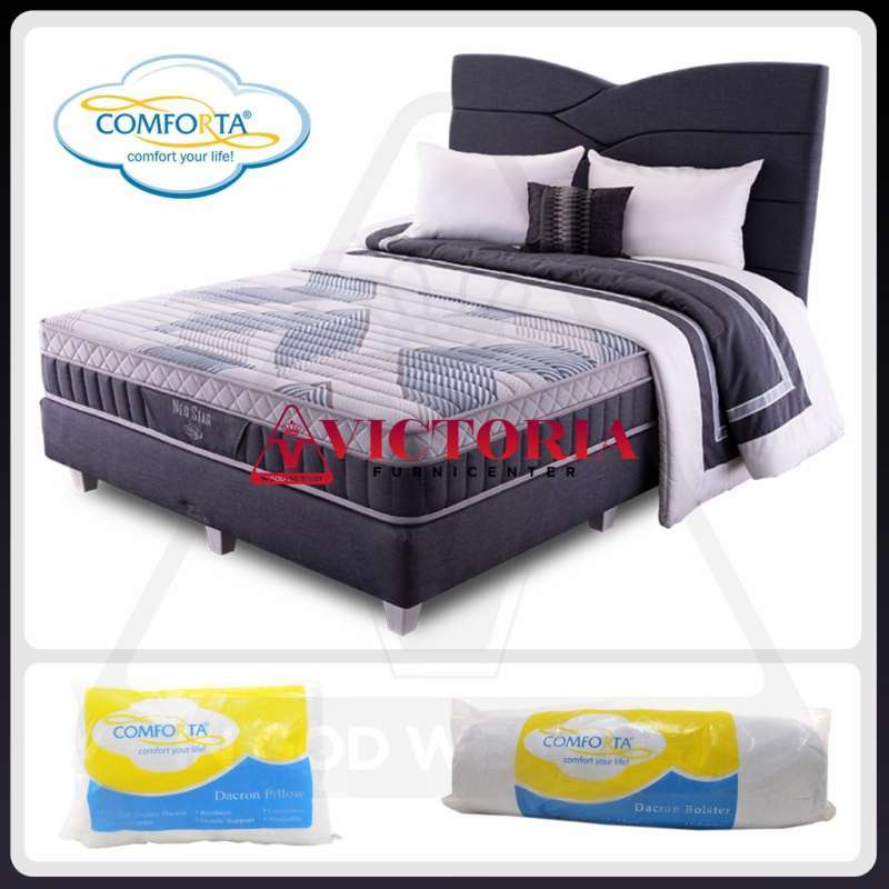 Jual Comforta Neo Star Fullset Full Set 180 x 200 180x200 Kasur Spring