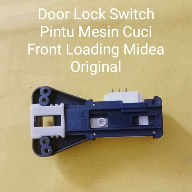 Promo DOOR LOCK SWITCH PINTU MESIN CUCI FRONT LOADING MIDEA ORIGINAL