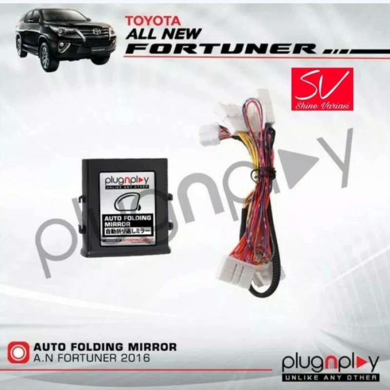 Jual AUTO FOLDING MIRROR / MODUL RETRACT SPION ALL NEW FORTUNER 2016