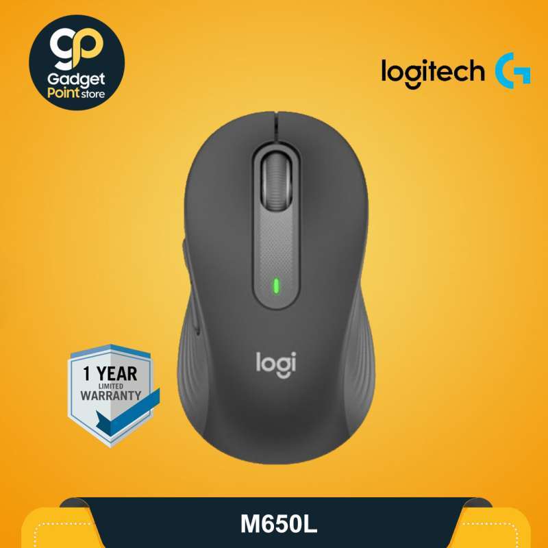 Jual Logitech Signature M650 L Wireless Mouse Garansi Resmi 1 Tahun di Seller Gadget Point