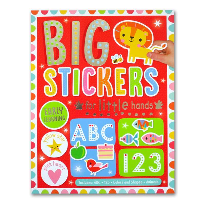 Jual Early Learning Sticker Activity Book Big Stickers For Little