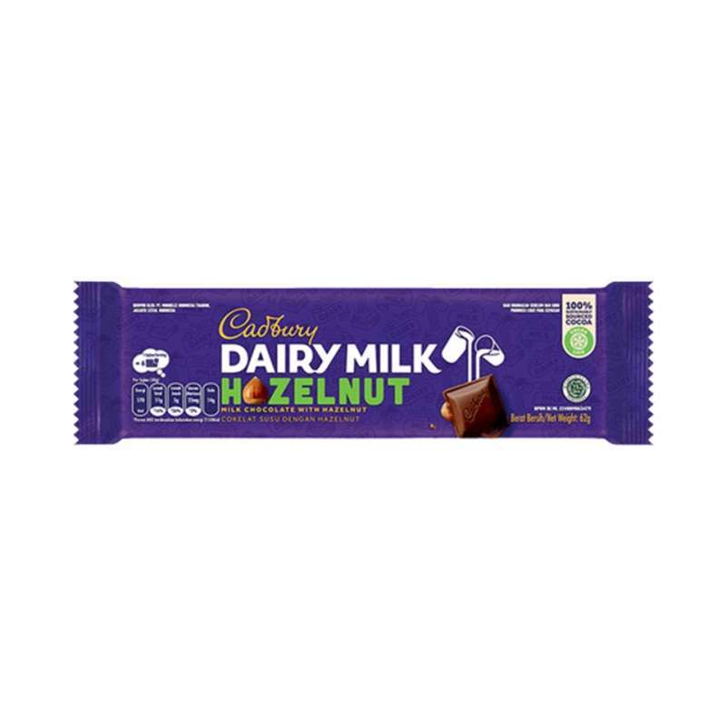 Jual Cadbury Dairy Milk Hazelnut 62gr di Seller Toko Erju Braga, Kota