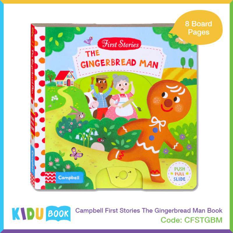 Jual Buku Cerita Bayi dan Anak Campbell First Stories The Gingerbread